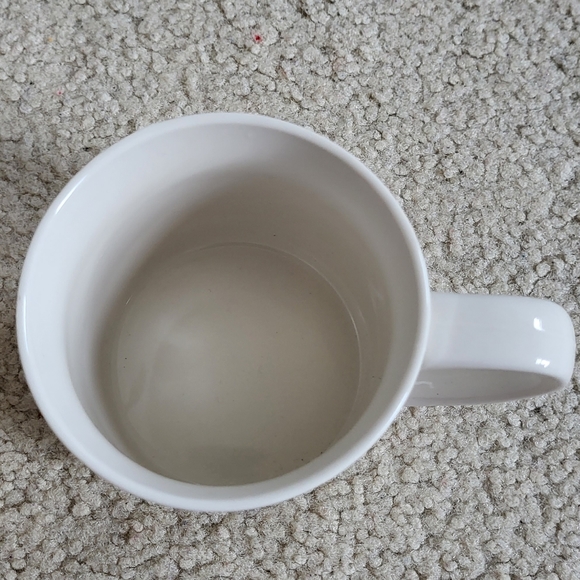 Godiva Snowflake Mug Cream and Gold Stoneware Mug - Picture 5 of 5